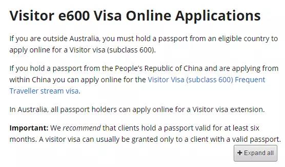 利好！2月20日起，中国申请澳洲访客签证可在线(图5)